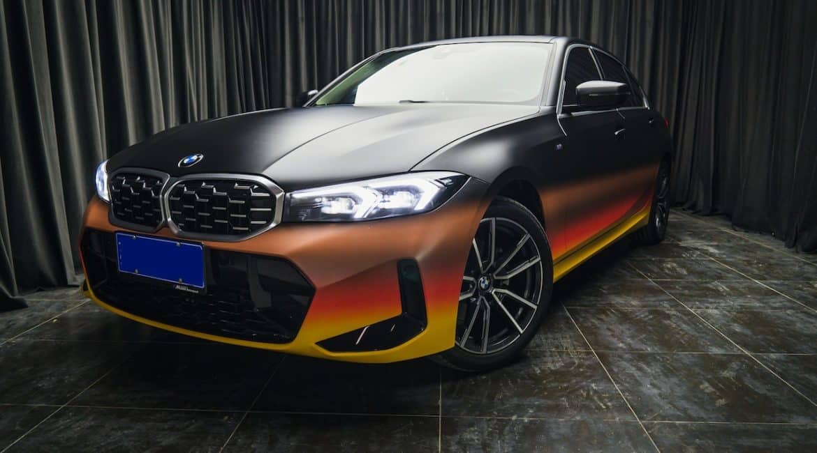 auto w nowym kolorze